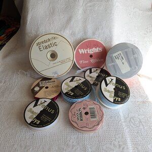 Sewing Supplies Ribbon and Trim and Elastic